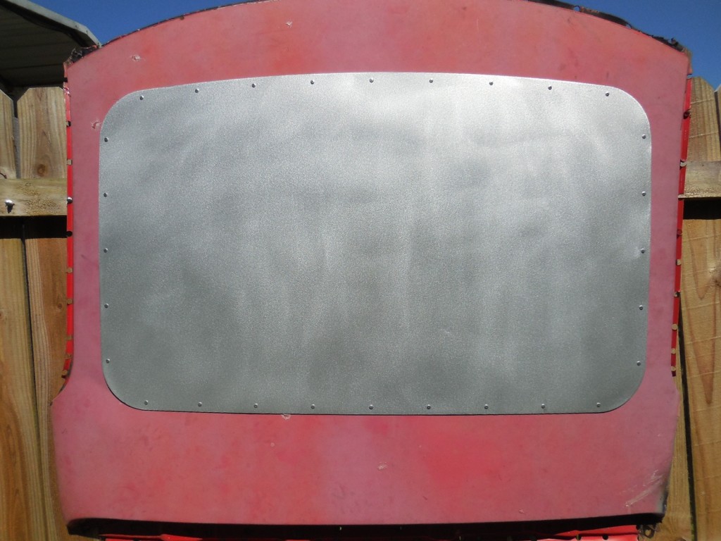 Custom Aluminum Sunroof Delete Panel LRB Speed