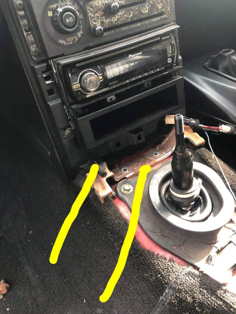 NA Miata Short Radio Surround (Tombstone) LRB Speed
