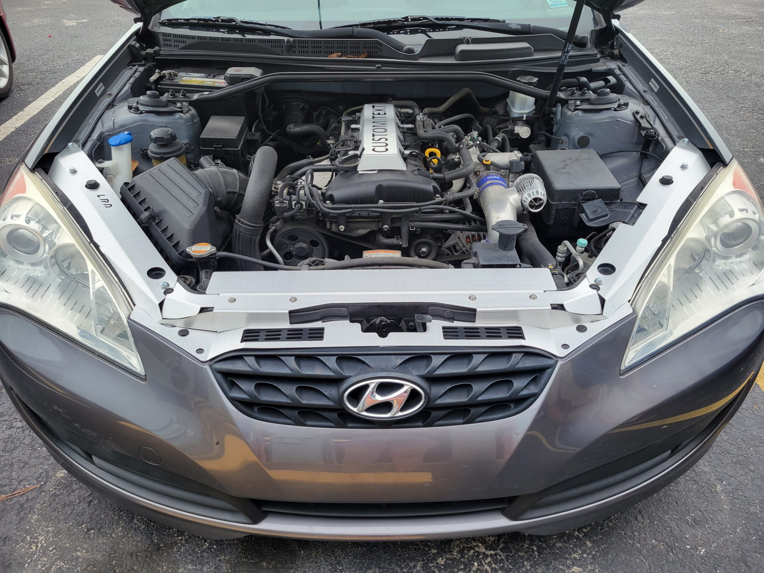 Hyundai Genesis Coupe Radiator Panel – LRB Speed